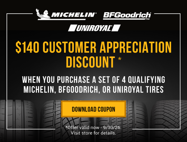 $140 Customer Appreciation Discount